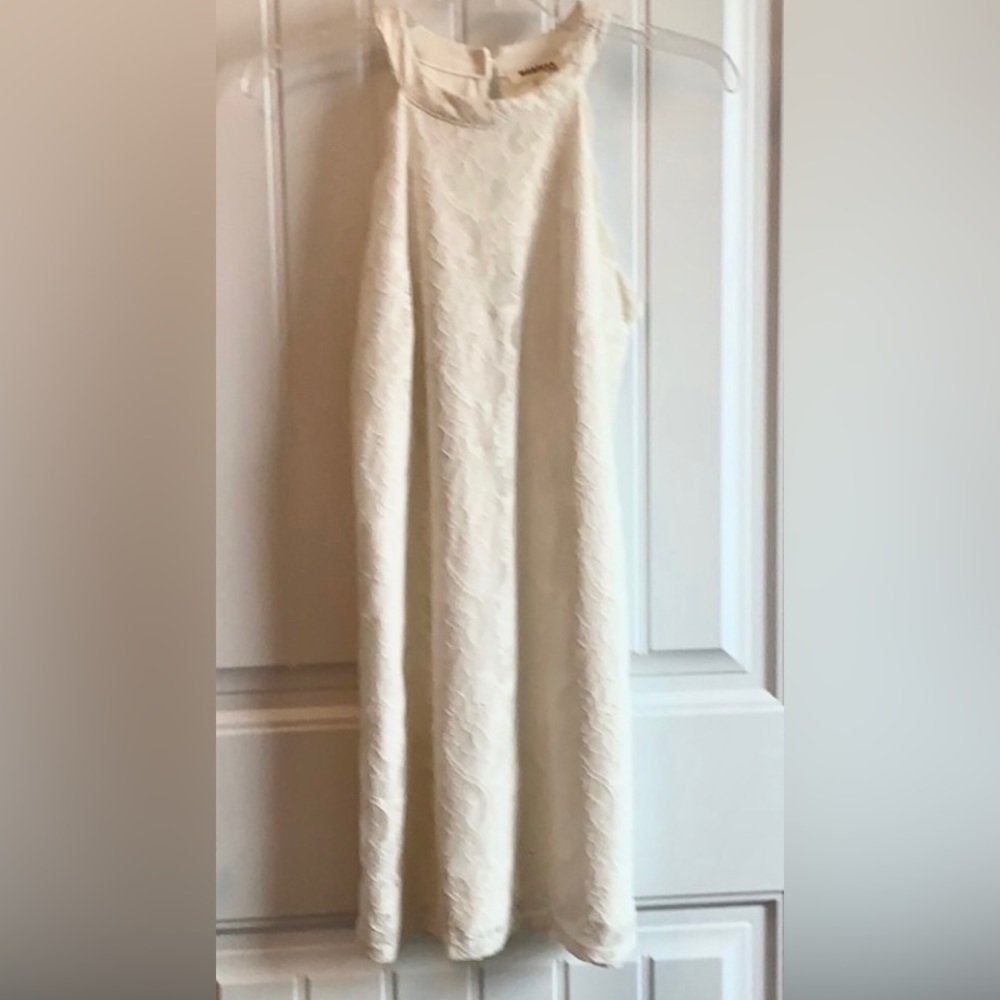 White lace dress